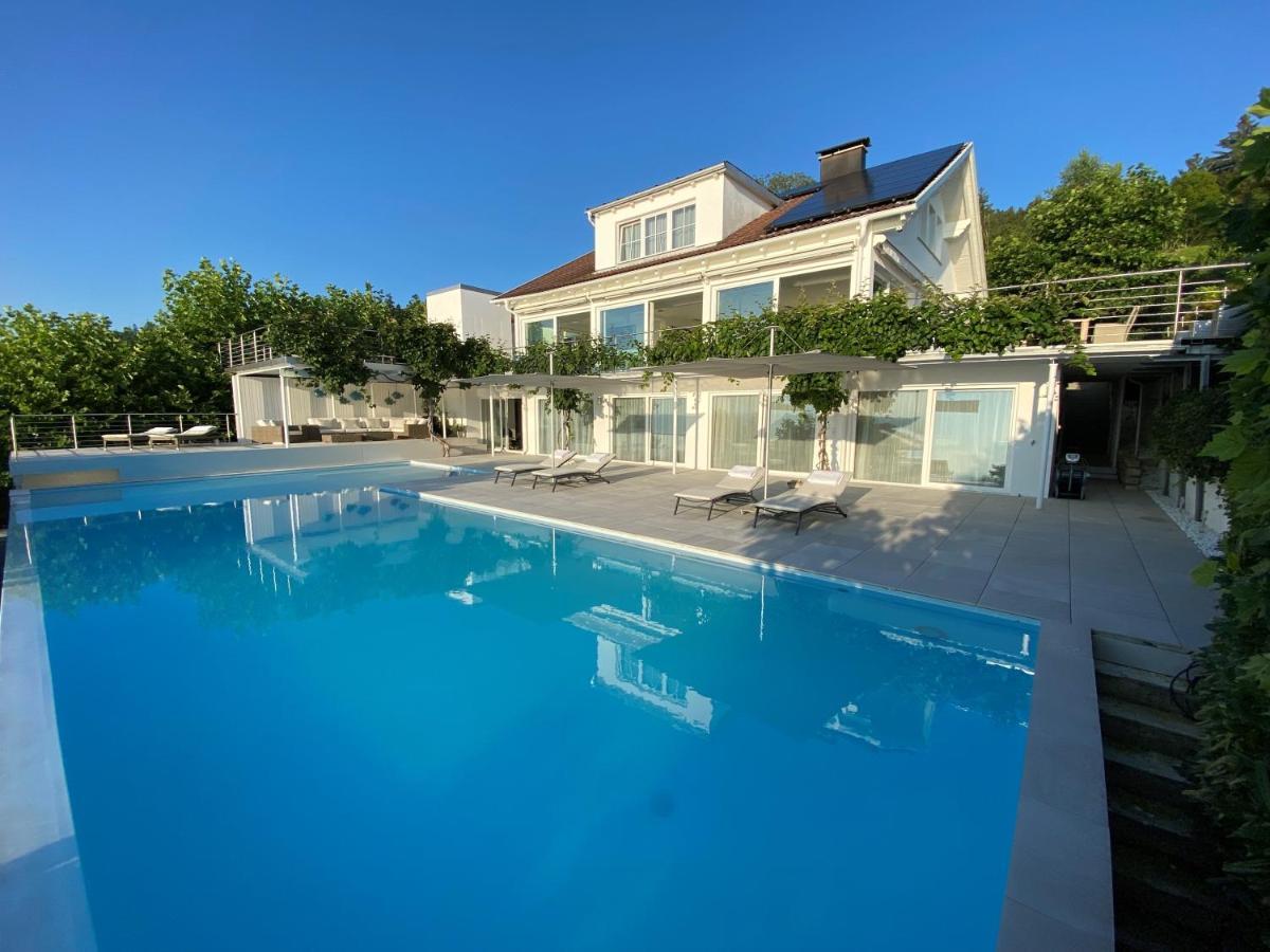 Villa Uber Dem Bodensee - Hauptwohnung Lochau Ngoại thất bức ảnh