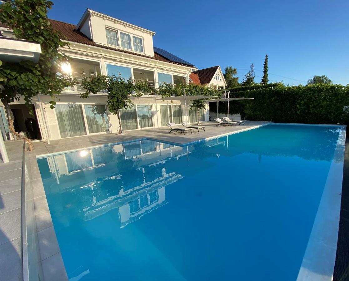 Villa Uber Dem Bodensee - Hauptwohnung Lochau Ngoại thất bức ảnh